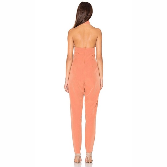 Lavish Alice Keyhole High Neck Jumpsuit- Like New - Picture 3 of 8